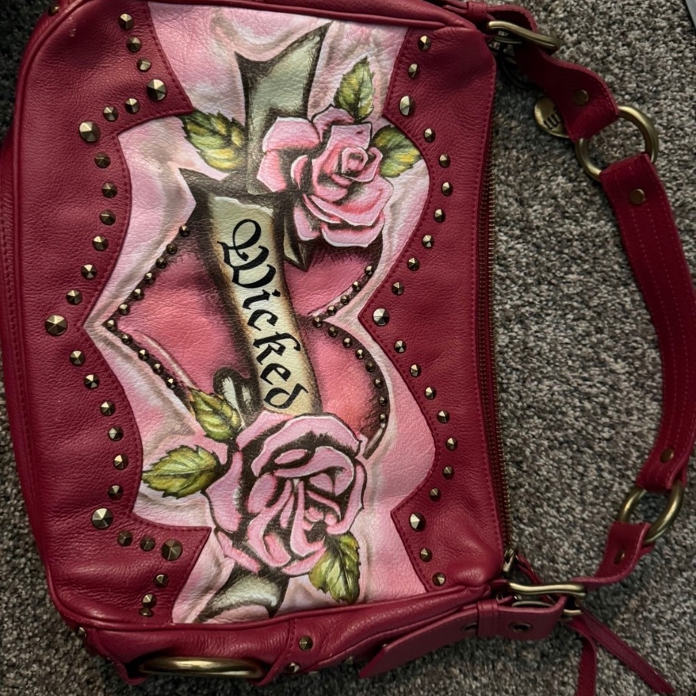 💯 Authentic- Isabella Fiore Wicked Hobo Handbag
